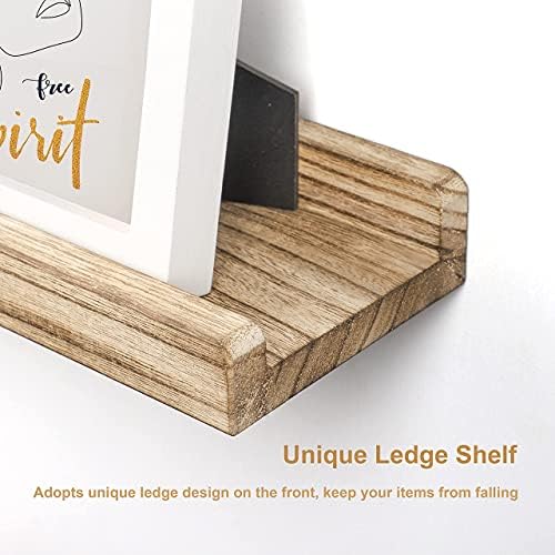 Floating Shelves for Wall 169 Inch Rustic Wood Ledge Set of 3