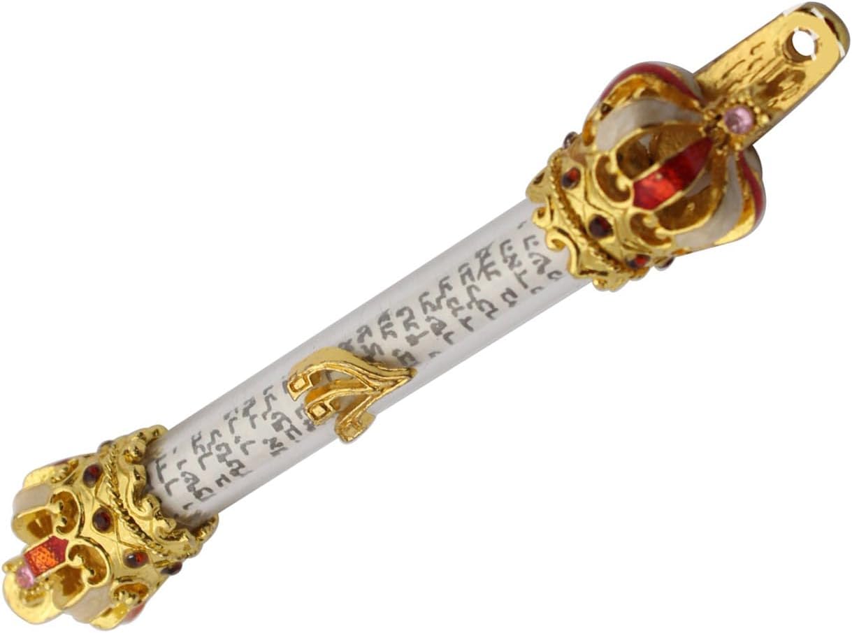 1PC Religious Holy Scroll Retro Door Mezuzah Decor Hanger