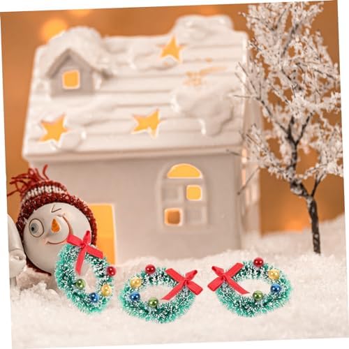 10pcs Christmas Wreath for Front Door and Window Hanging