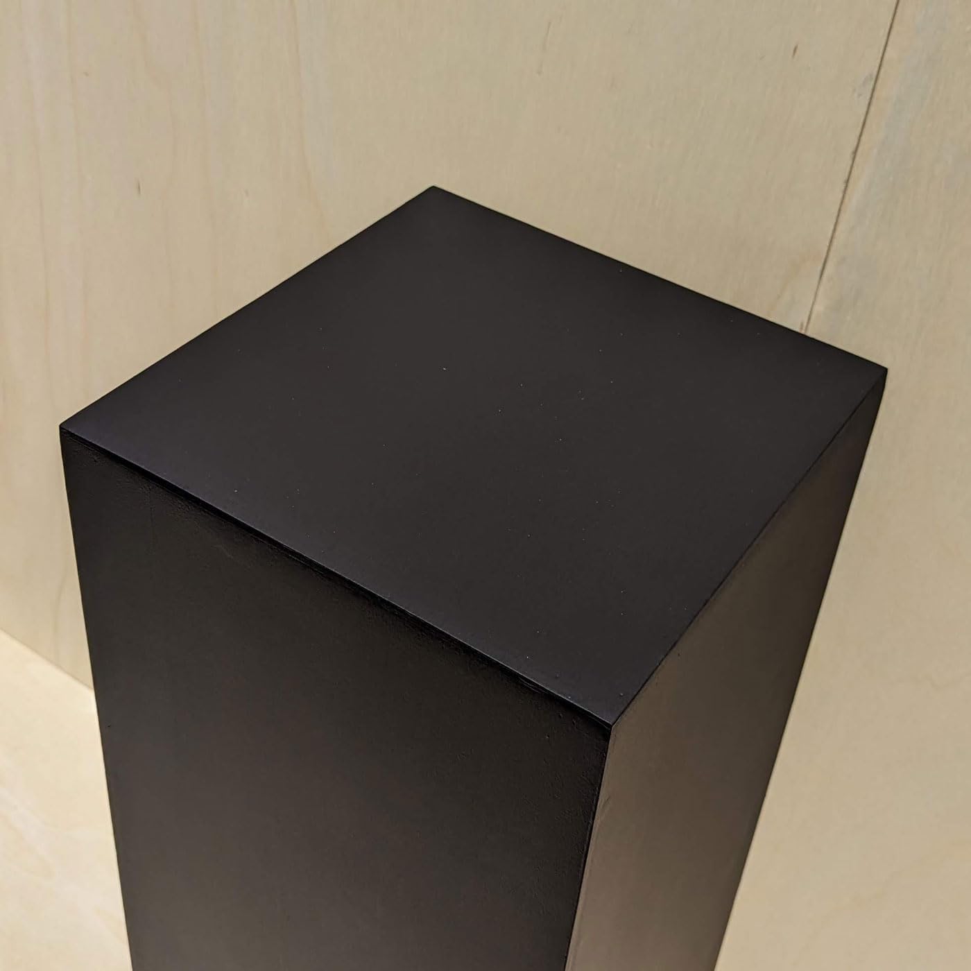 Generic 25 x 12 x 12 Matte Black Display Pedestal Stand