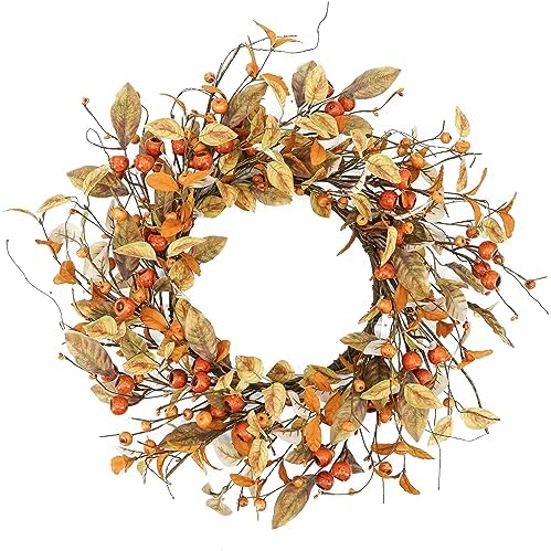 YNYLCHMX 18 Fall Wreath for Front Door