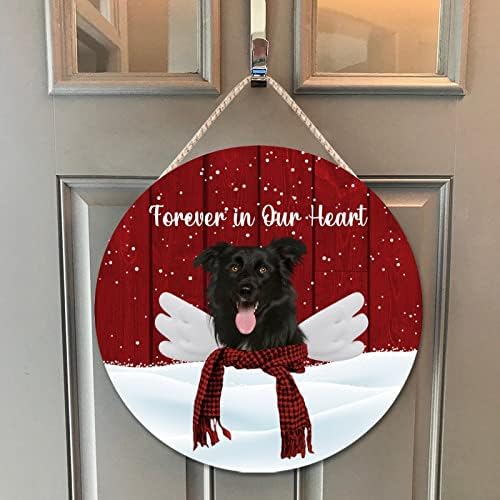 Farmhouse Front Door Hanger Pet Loss Gift Wood Sign