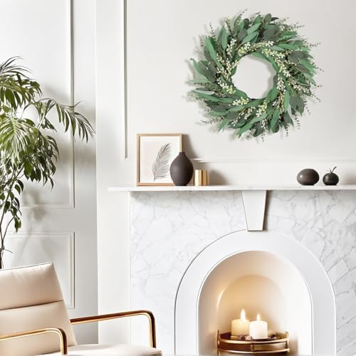 26 Inches Large Eucalyptus Wreath for Front Door