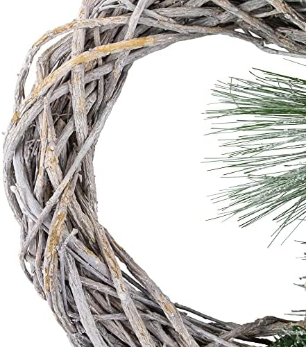 Northlight Frosted Christmas Wreath 15 Inch