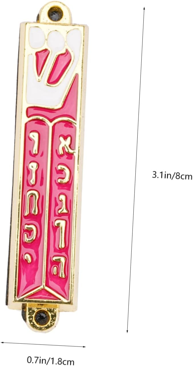 Vaguelly Mezuzah Door Hanging Decorative Religious Scroll