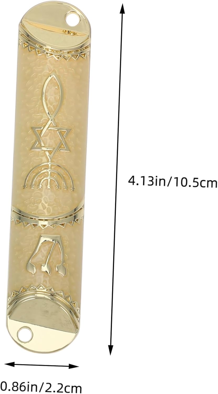 Mobestech Metal Mezuzah Scroll Door Decor