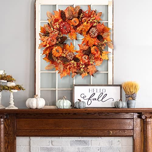 Sggvecsy 20 Autumn Front Door Wreath
