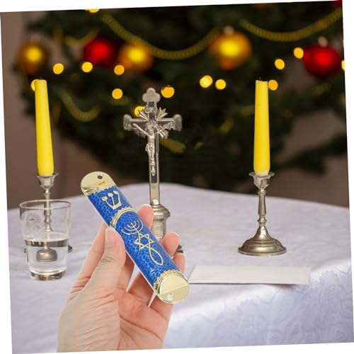 Cabilock Antique Metal Mezuzah Door Decor