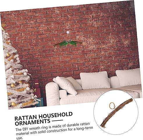 DIY Rattan Wreath Hanger for Fall Decor