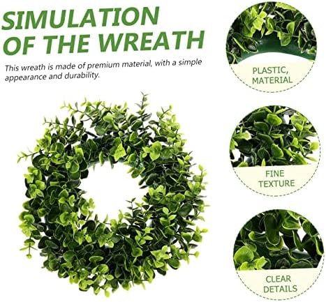 Eucalyptus Wreath for Home Decor and Porch Fall Decoration