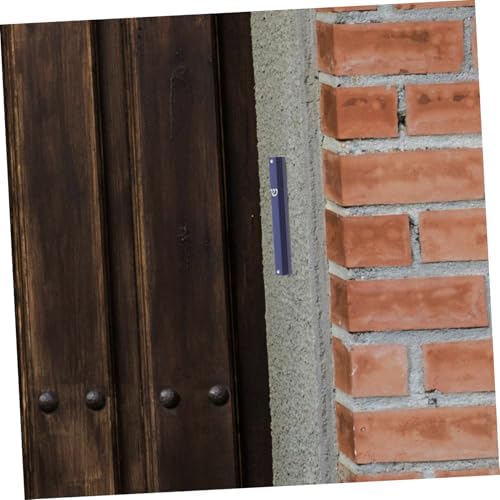 PRETYZOOM Metal Mezuzah Ornament for Door Decor