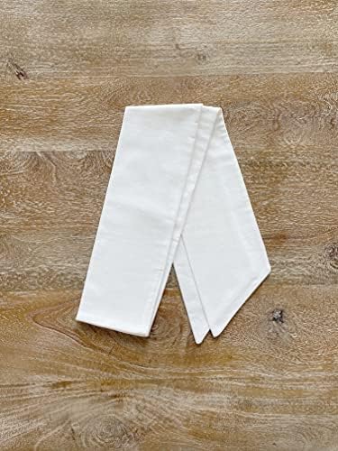 White Wreath Sash for Front Door - 45 W x 56 L 1 Pack