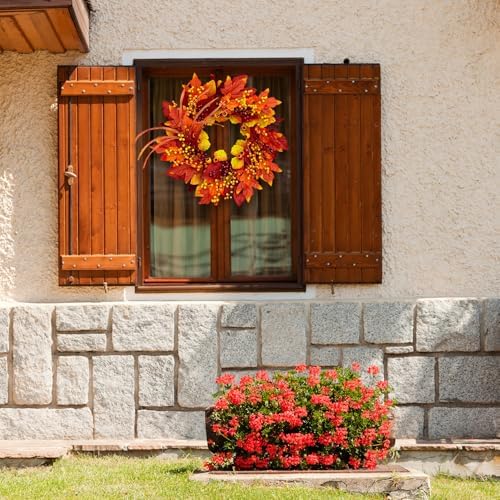 Fall Wreaths for Front Door Autumn Decor