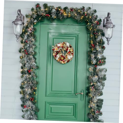 15 inch Rattan Wreath Set 10 pcs Dried Vine Door Hanger Home Decor