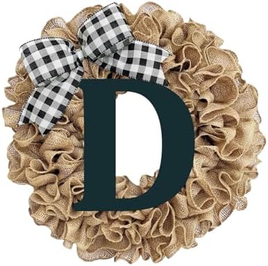 Custom Last Name Year Round Front Door Wreath