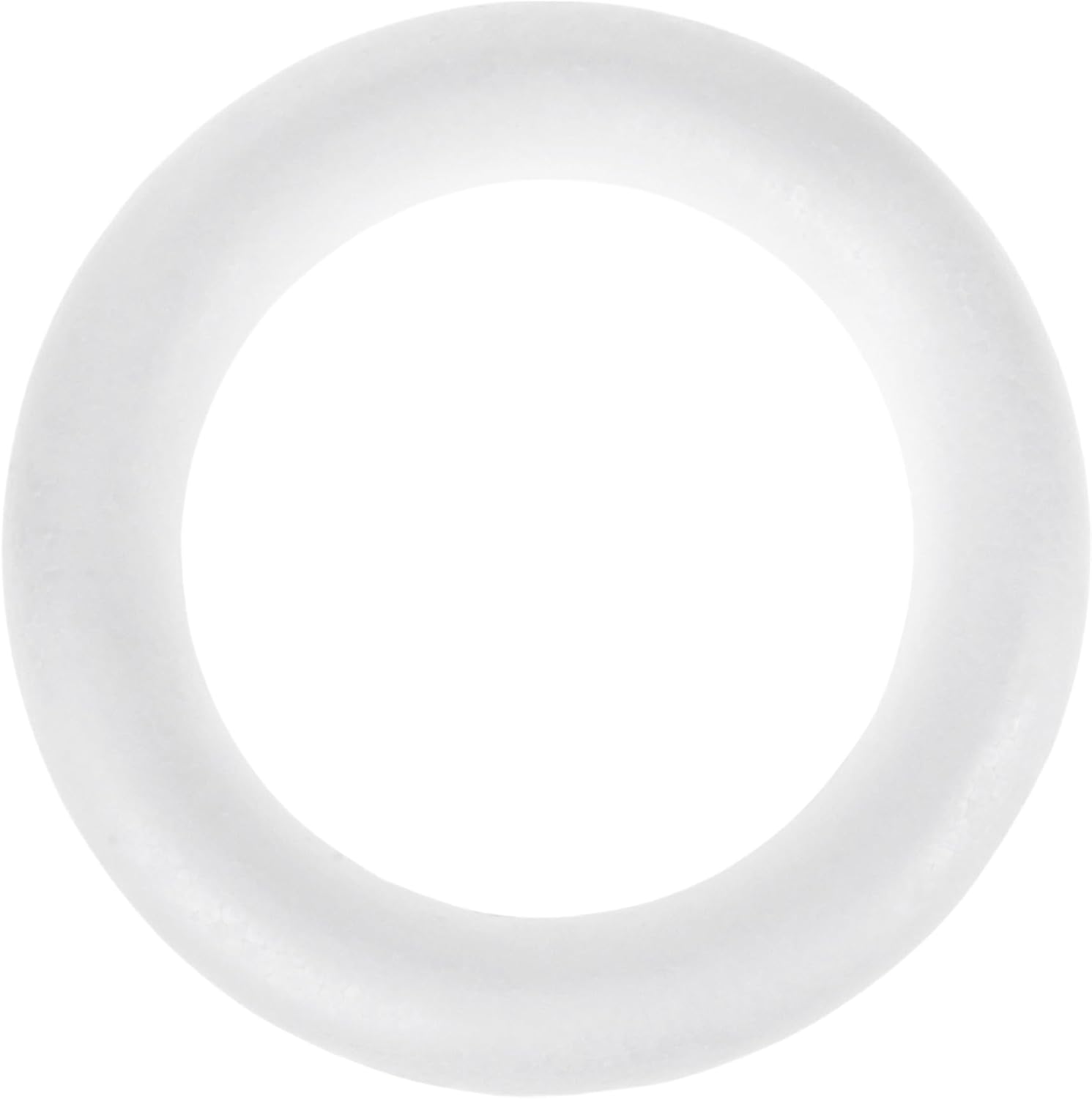 Homeford 12 Inch White Craft Foam Wreath