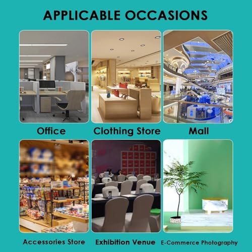 Square Display Pedestal Stand for Event Decor Bridal Shop and Clothing Store