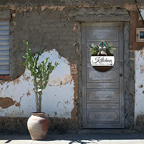 Imahoocool 11-Inch Winter Fall Wreath Hanger for Front Door