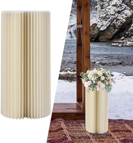 Cylinder Pedestal Stand for Wedding Decorations