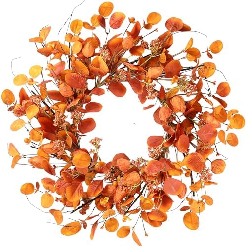 Sggvecsy Fall Wreath 20 Inch Autumn Decor for Front Door