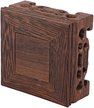 Hapivida Wood Display Stand for Teapot and Vase