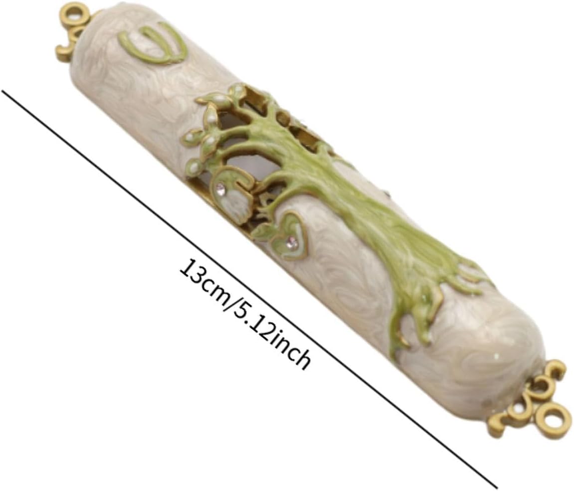 Handcrafted Jewish Mezuzah Case Door Decor Cover