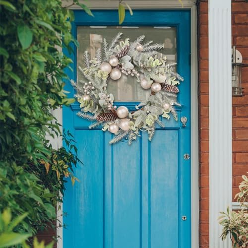 Super Holiday 19 Inch Champagne Christmas Wreath