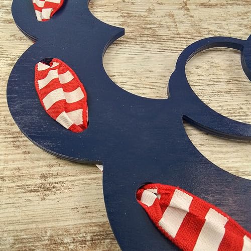 Spring Everyday Monogram Door Wreath - Lots of Colors Available