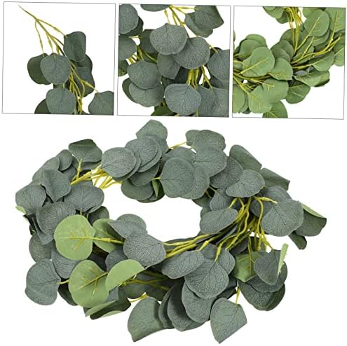 Stylish Emulated Green Wreath for Home Wedding Door Decor