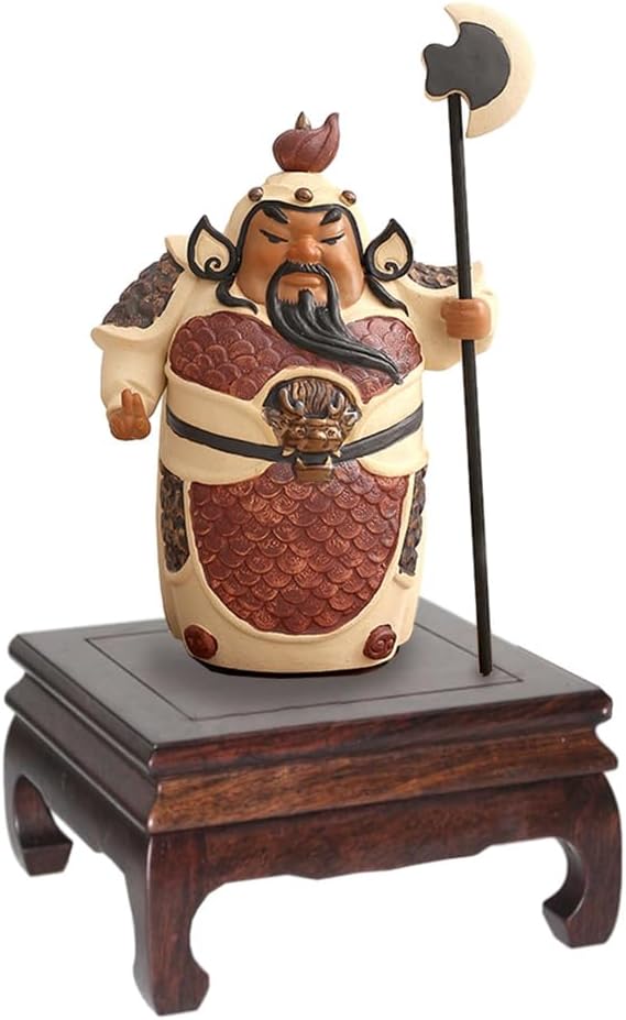 GOLDYWENDY Vintage Square Rosewood Base Tall Display Vase