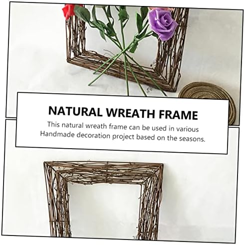 Eco-Friendly Rustic Grapevine Wreath Base Hanger