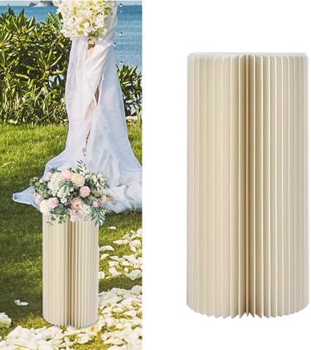 Cylinder Pedestal Stand for Wedding Decorations