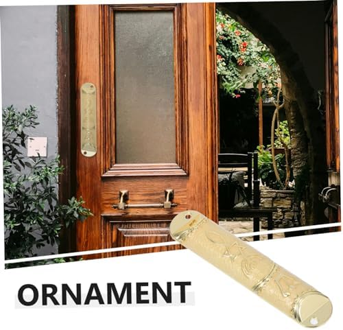 ABOOFAN Metal Mezuzah Scroll Door Decor for Home