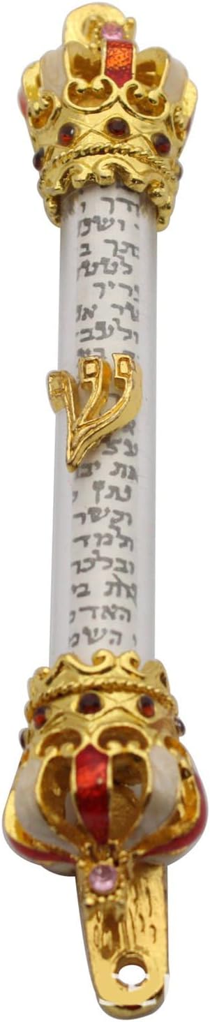 1PC Religious Holy Scroll Retro Door Mezuzah Decor Hanger