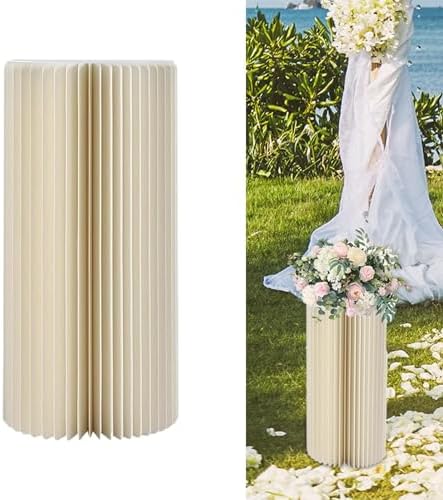 Cylinder Pedestal Stand for Wedding Decorations