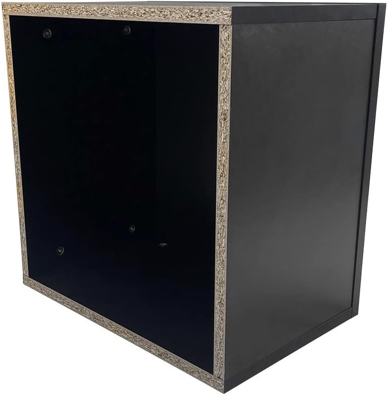 Prolinemax Black Pedestal Cube Display Stand Collectibles