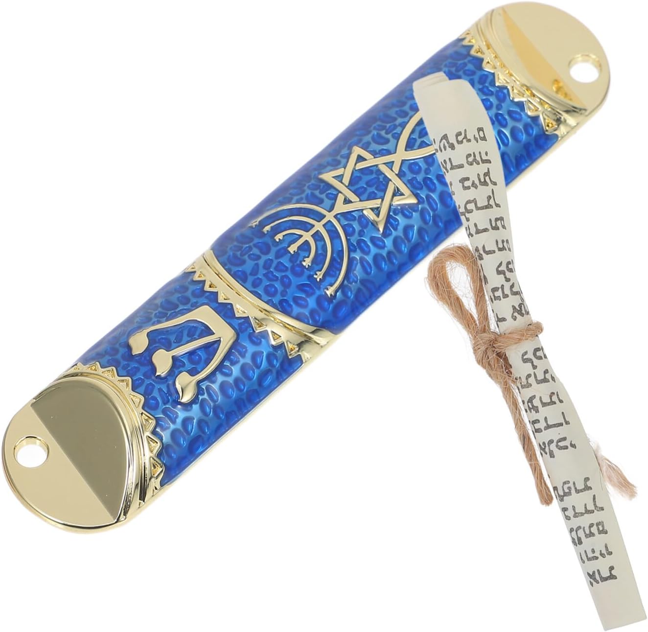 Cabilock Mezuzah Case Metal Door Religious Decor Small Size