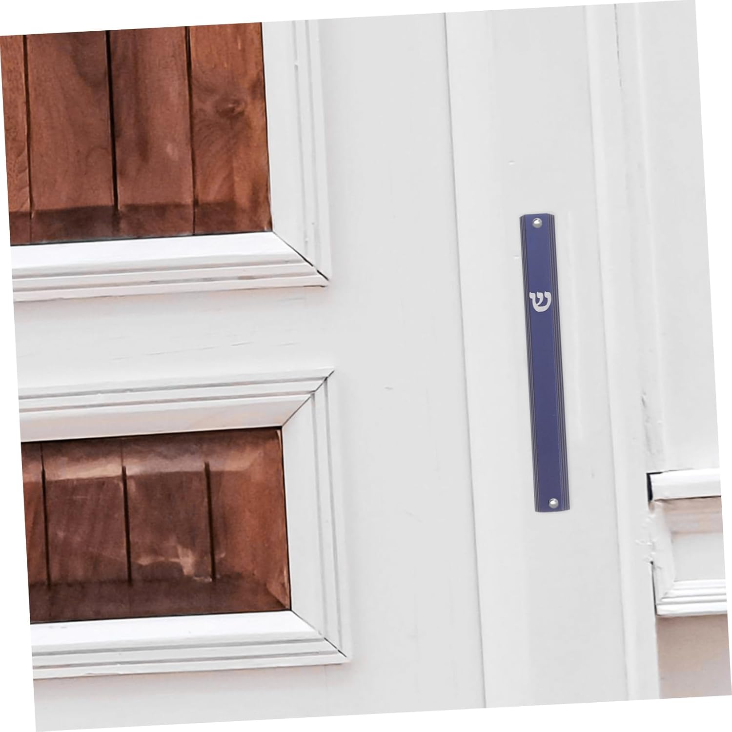 OUSUNONA Front Door Mezuzah Blessing Statue for Jewish Home Decor