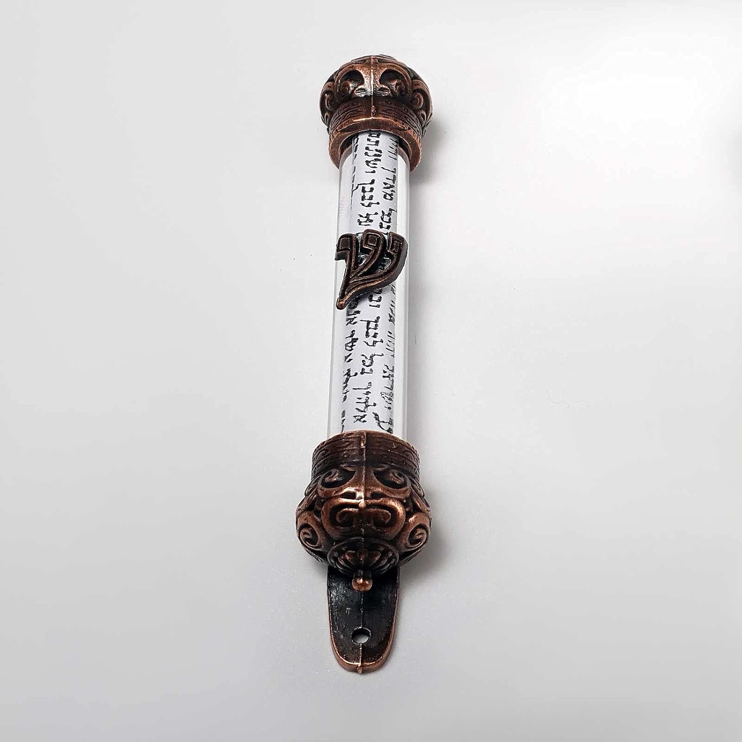 Blue White Shop 6 pcs Door Mezuzah Case With Prayer Scroll Shadai 4 4 Judaica