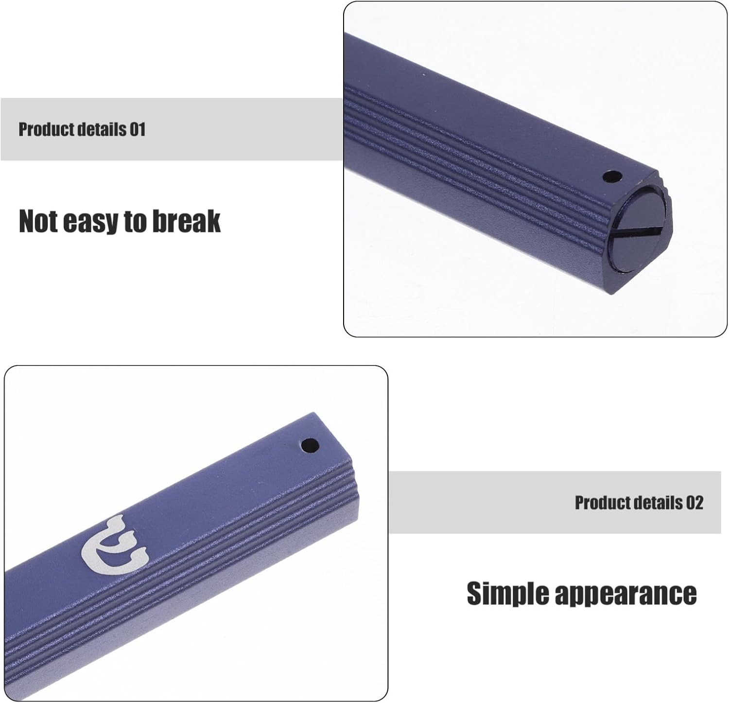 Alipis 5Pcs Metal Mezuzah with Scroll for Door Decor