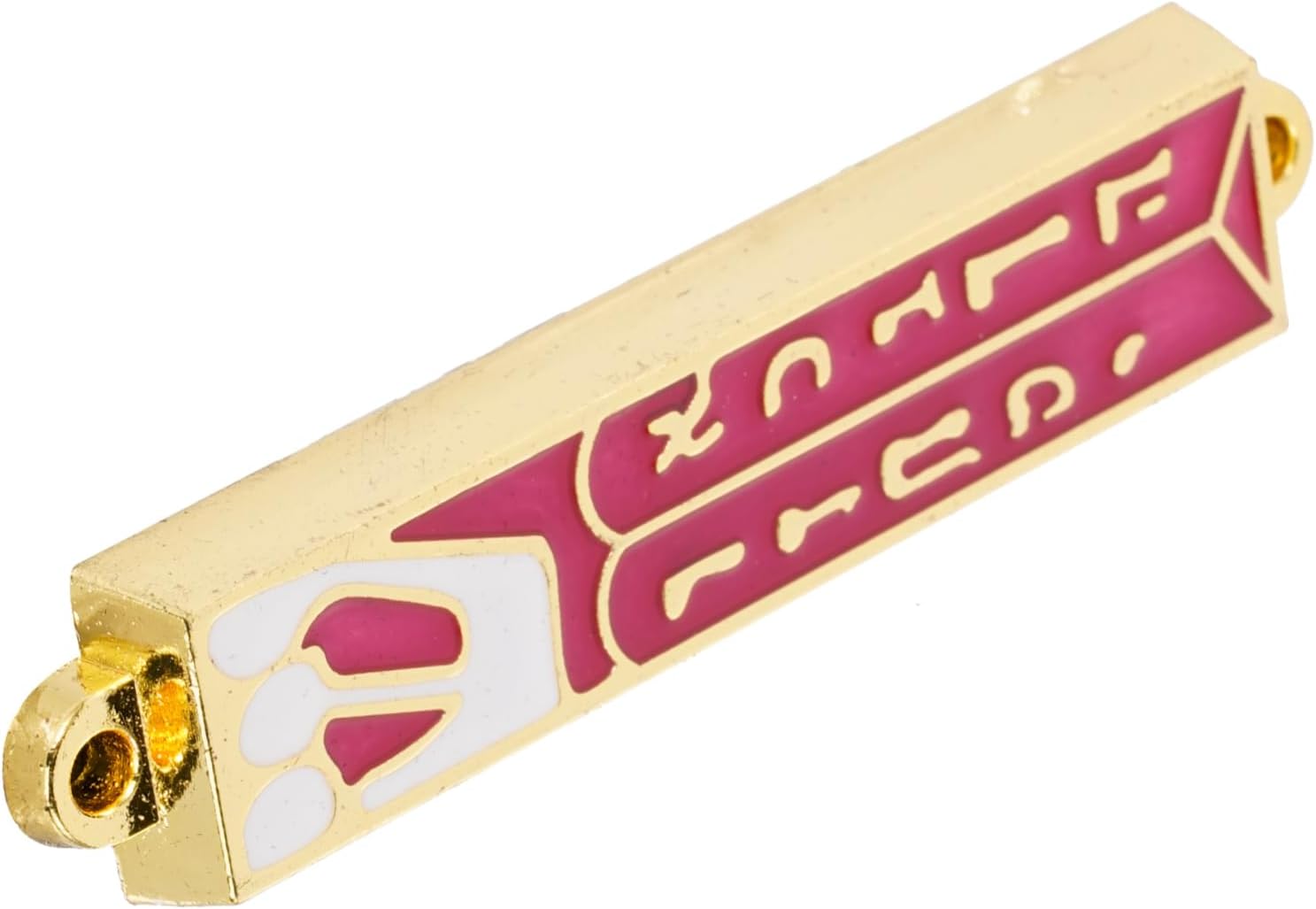 Retro Metal Mezuzah Plaque Door Decoration