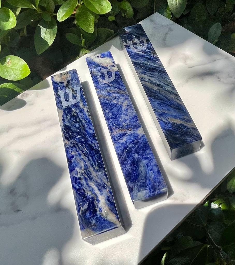AS Mezuzah Case with Engraved Shin Design