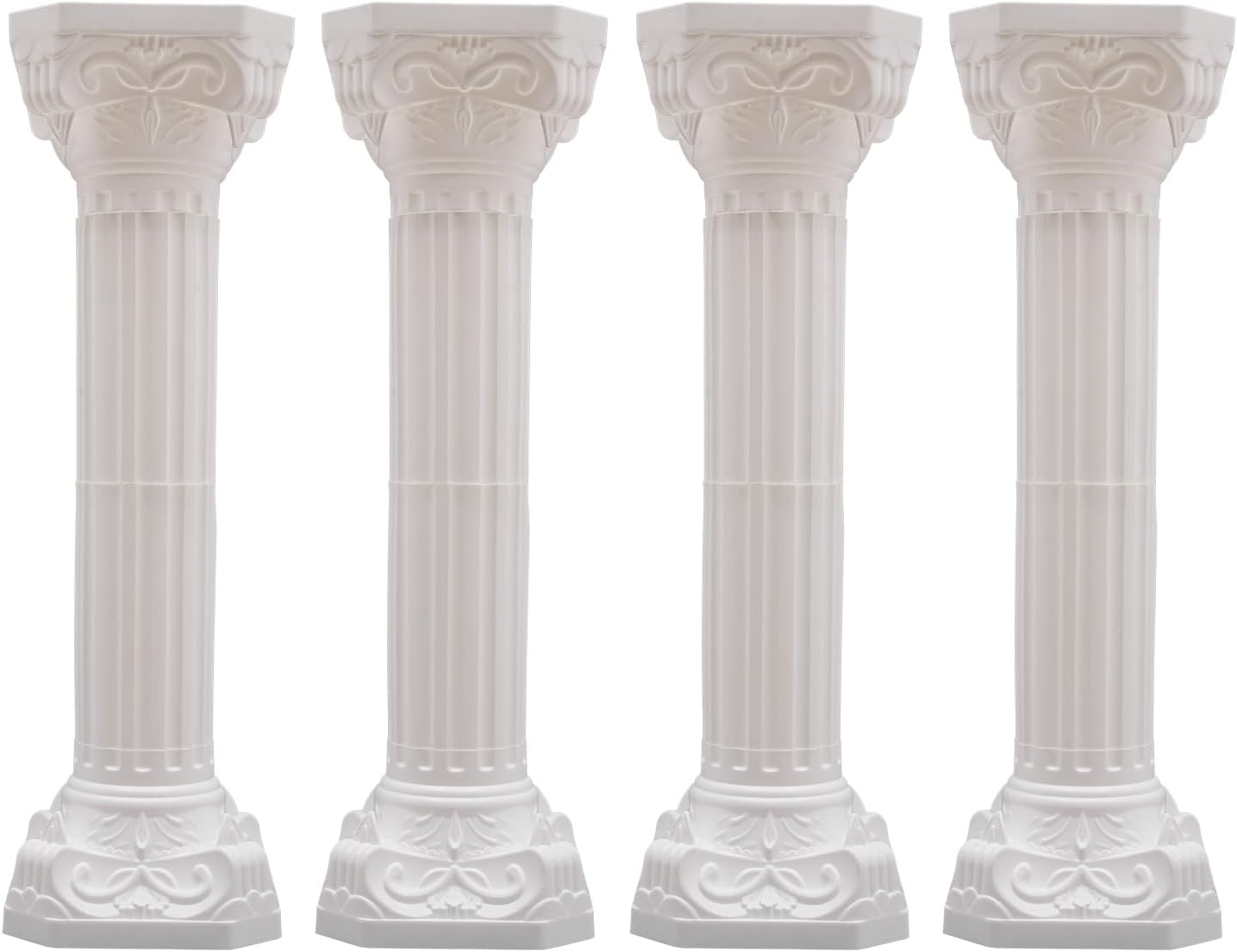 Roman Pillars Decoration Party Flower Pot Columns Set 4Pcs