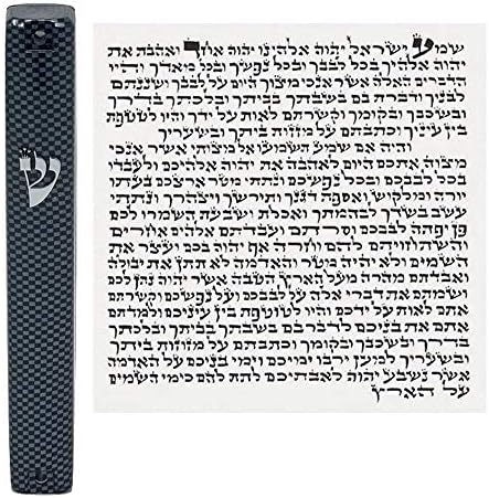 My Daily Styles Mezuzah Case Waterproof for House Blessing Light Gray Pattern