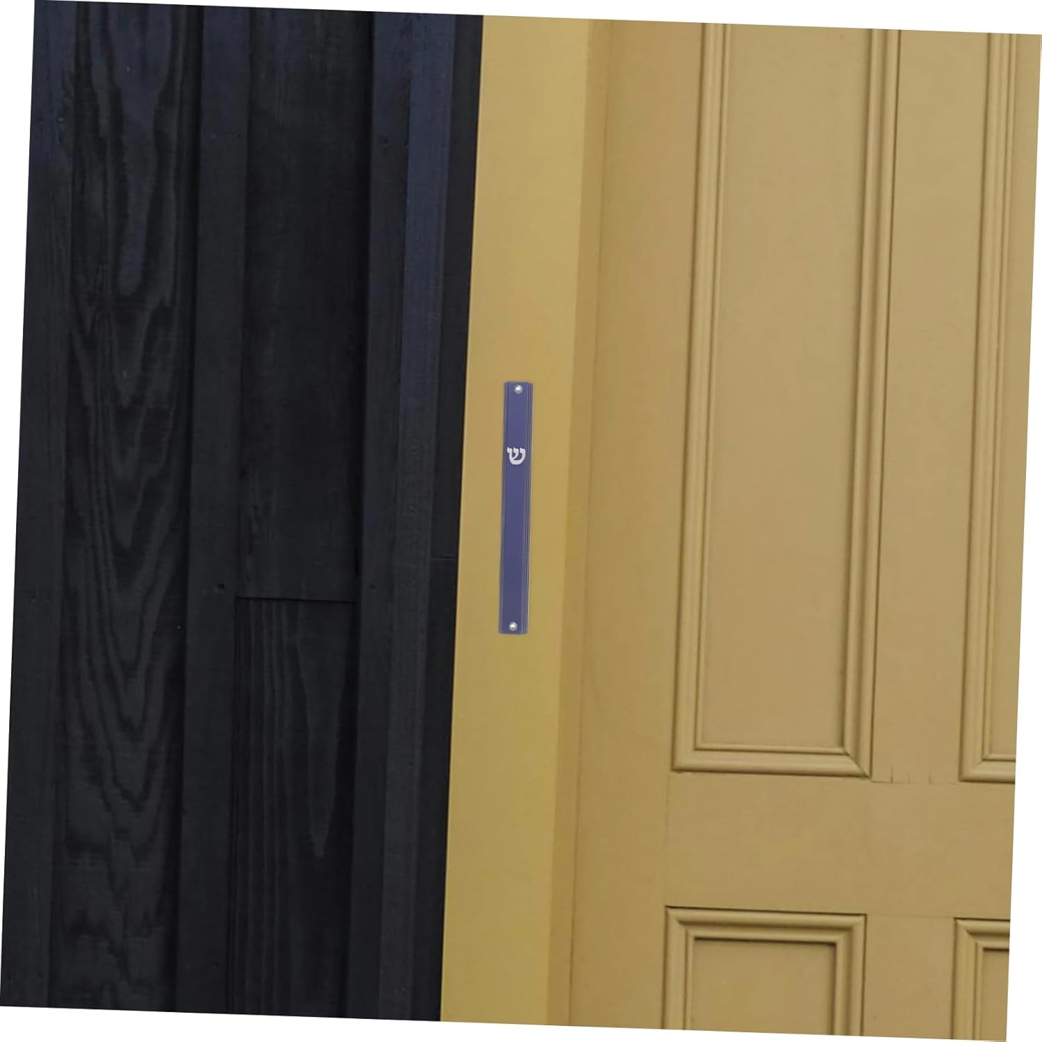 5pcs Judaica Mezuzah Door Decoration Metal Statues Home Decor Accents