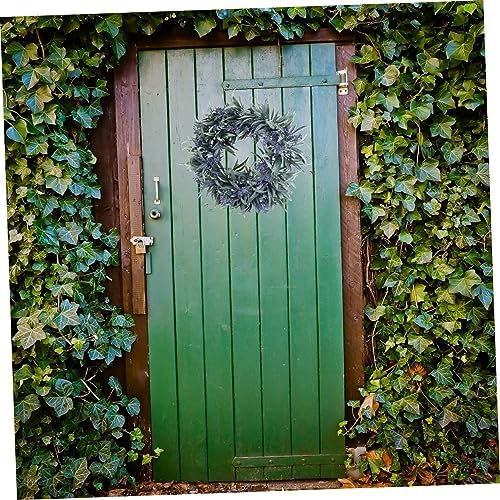 Artificial Lavender Wreath Door Hanger Decor