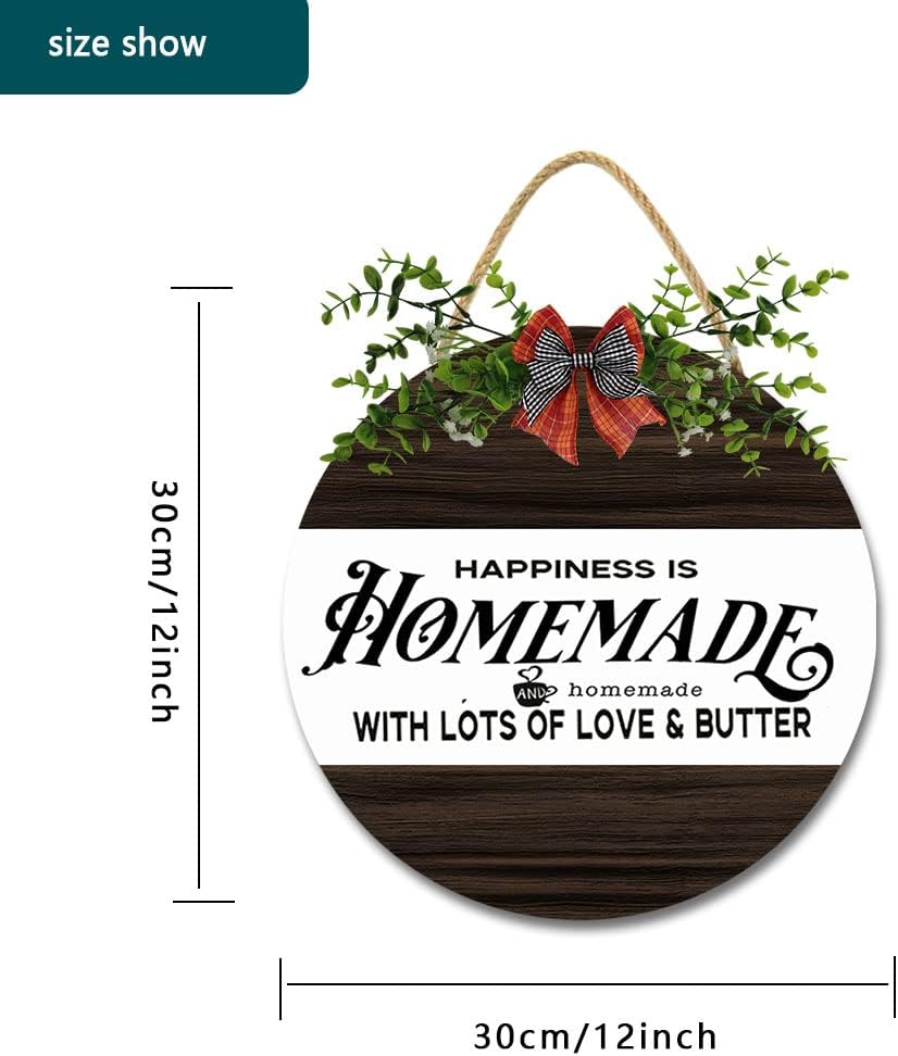 Winter Fall Wreath Hanger for Front Door All Seasons Outdoor Decor