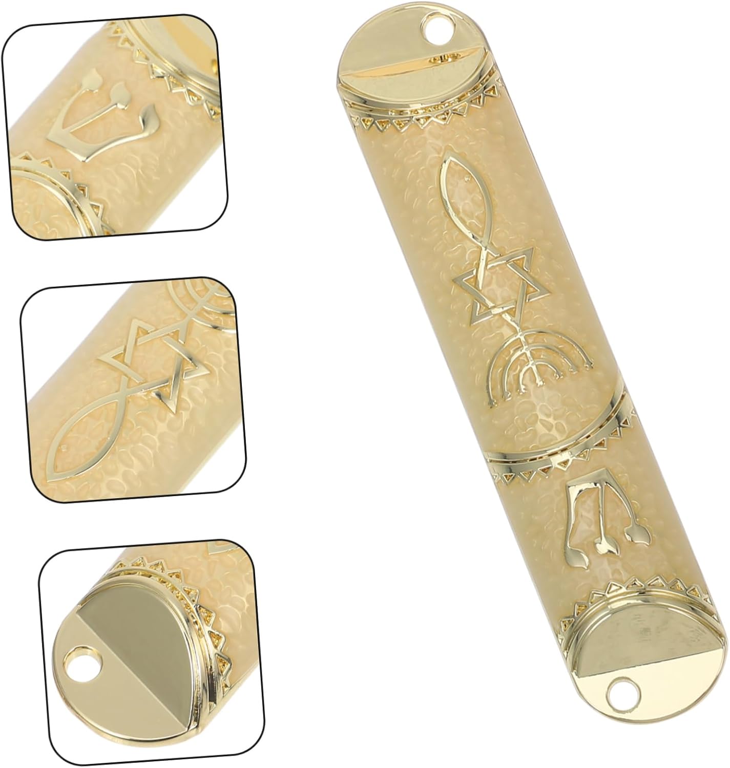 Mobestech Metal Mezuzah Scroll Door Decor