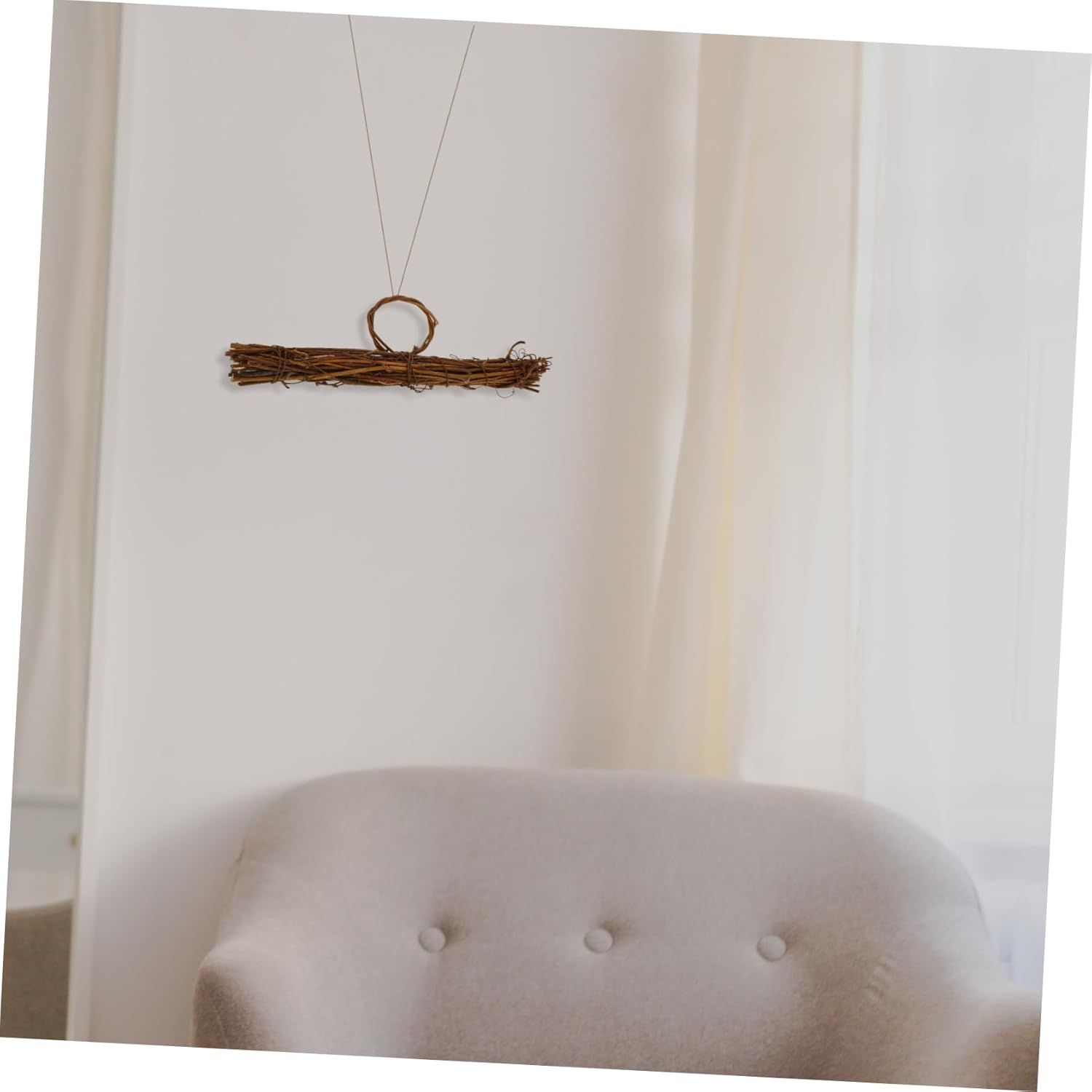 Rattan Wreath Frame for Home and Garden Decor