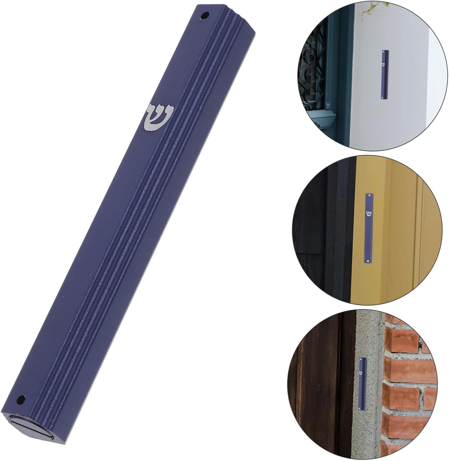 Cabilock Metal Mezuzah Front Door Decor
